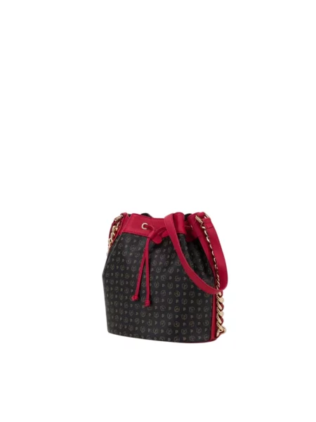 Torebka crossbody Pollini z nadrukiem czerwona