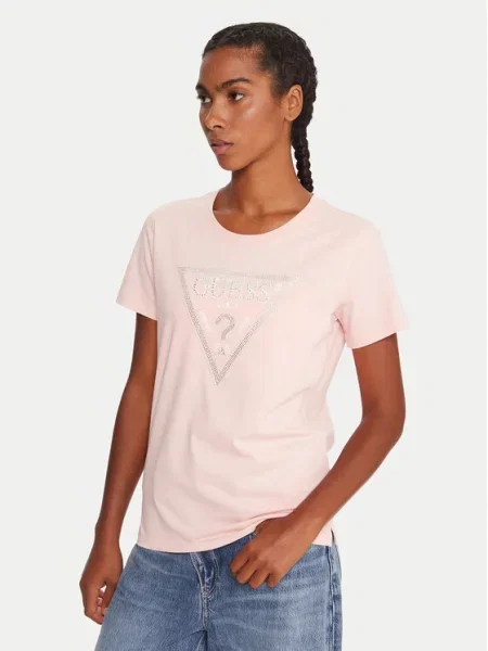 Футболка Guess розовая