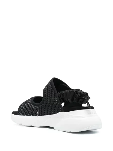Sandale Hogan chunky cu bretele negru