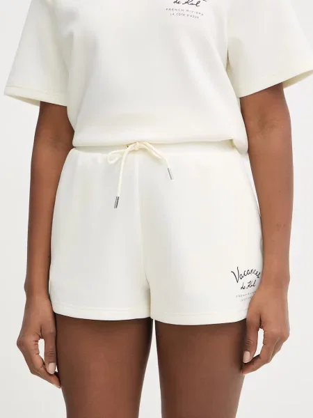 Karl Lagerfeld szorty z modalem beżowe
