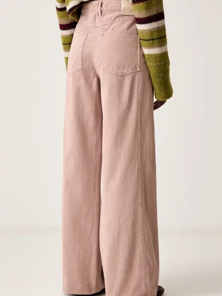 BOSS Orange джинси relaxed fit помаранчеві