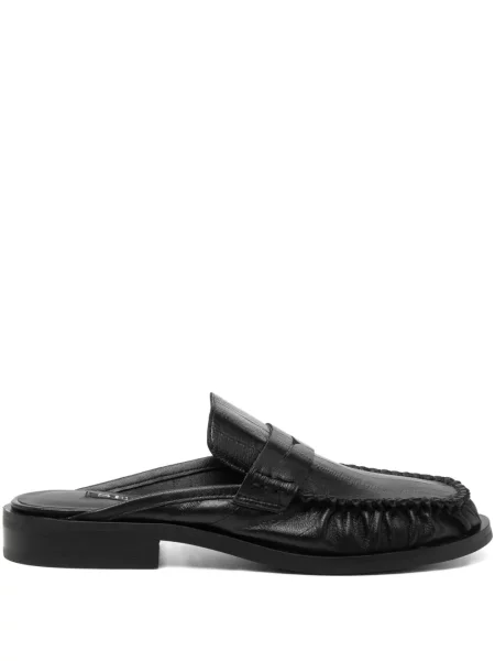 Papuci tip mules Senso negru