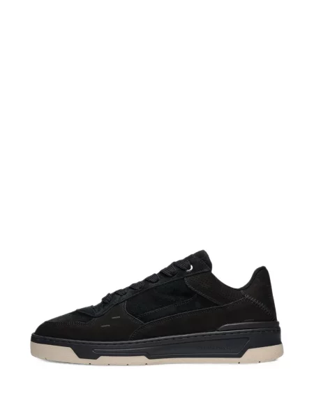 Sneakerși Filling Pieces din piele de căprioară negru