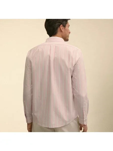 Koszula Brooks Brothers z twillu różowa
