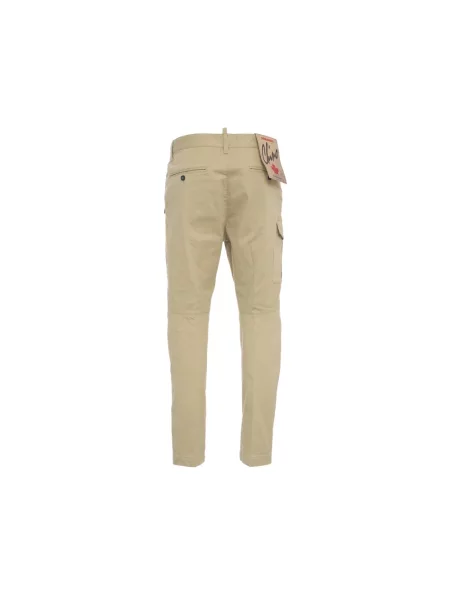 Bojówki Sexy Cargo Fit blau beżowe