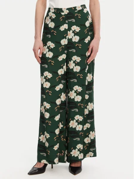 Palazzo hlače French Connection zelena