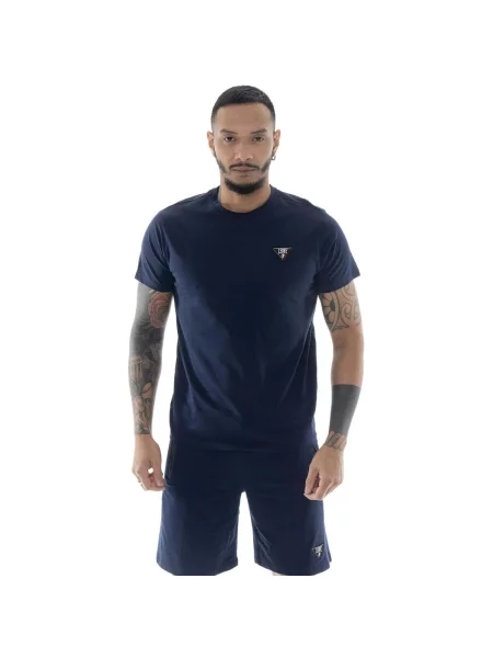 Scurt tricou Leone 1947 cu mâneci scurte albastru