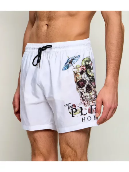 Chiloți Philipp Plein alb