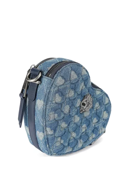 Боди Kurt Geiger London със сърца ватирана синьо