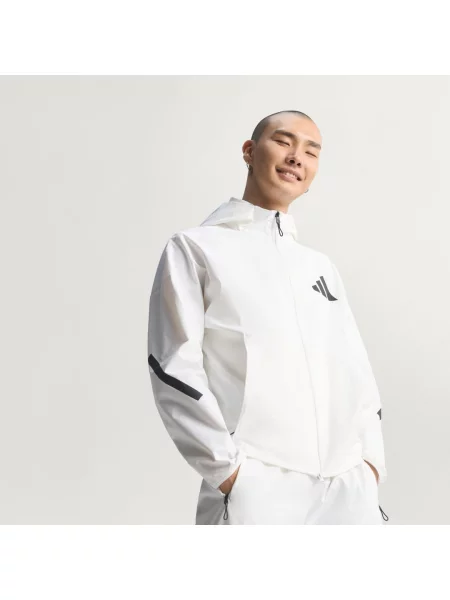 ADIDAS Z.N.E. TKANÁ SPORTOVNÍ BUNDA bílá