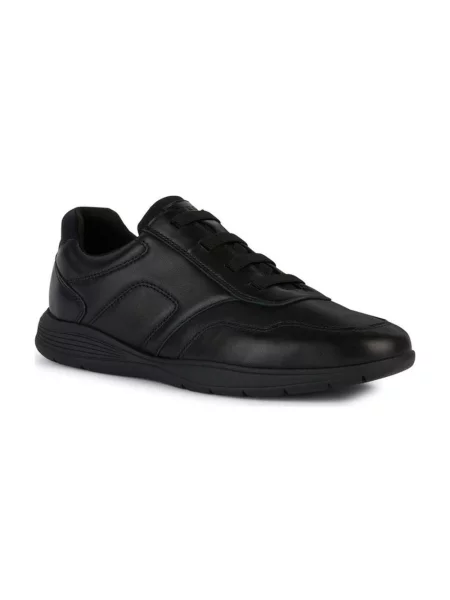 Sneakersy Geox skórzane czarne