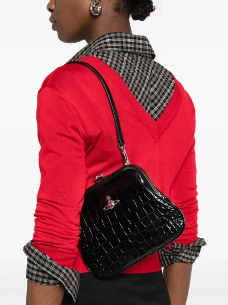 Geantă plic Vivienne Westwood negru