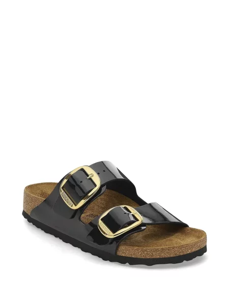 Remenčić sandale Birkenstock sa kopčom crna