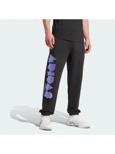 ADIDAS PERFORMANCE Sportnadrágok Adidas x Jeremy Scott királykék / világoslila / fekete fehér