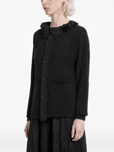 Gulerat cardigan Aleksandr Manamïs negru