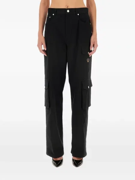 Cargo kalhoty Moschino Jeans černé
