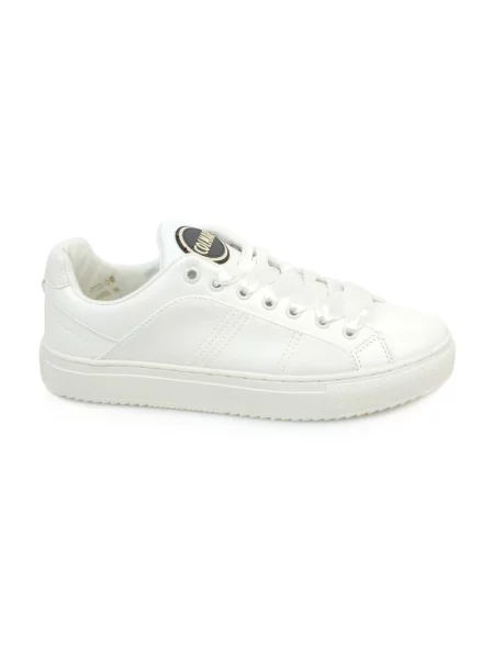 Satynowe sneakersy Colmar białe