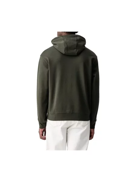 Bluza z kapturem Armani Exchange zielona