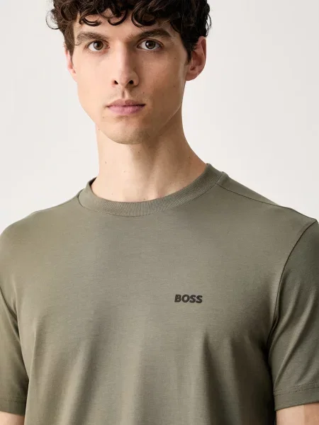 Футболка Boss Green зеленая