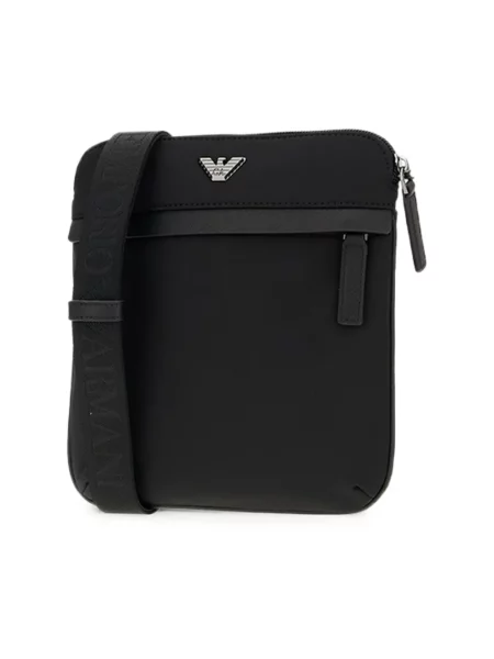 Torba Emporio Armani z logo czarna
