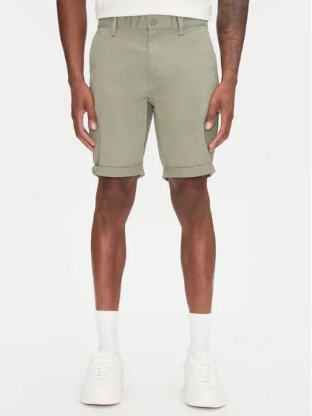 Pantaloni scurți din denim Tommy Jeans verde