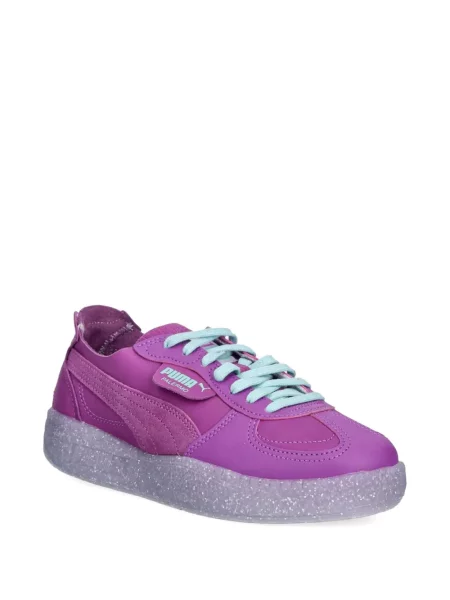 Sneakerși Puma cu șireturi din dantelă violet