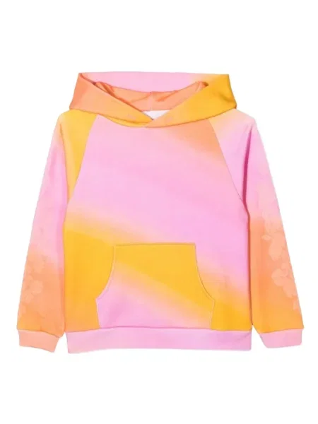 Bluza z kapturem dziecięca Erl różowa