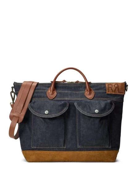 Geantă Ralph Lauren Rrl albastru
