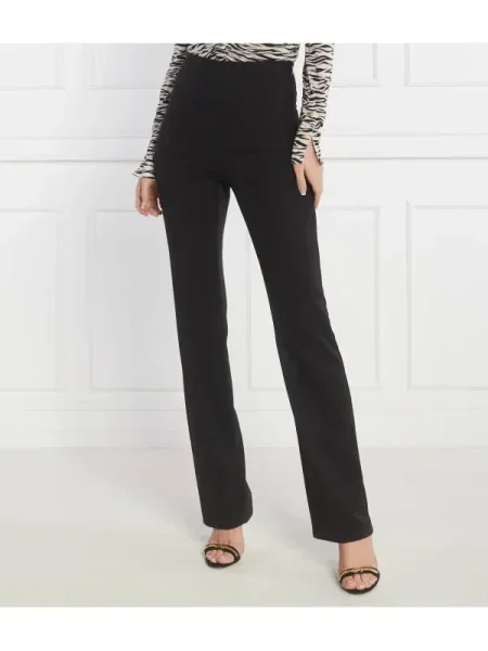 Patrizia Pepe Pantaloni | Straight fit negru