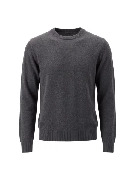 Sweter Mc2 Saint Barth wełniany szary