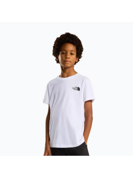 Gyermek póló The North Face Box Nse tnf white. Méret: L fehér