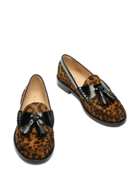 Pantofi loafer Stuart Weitzman maro