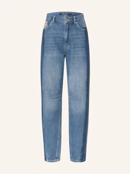 Marc Aurel Barrel Džíny S Pruhy blue denim modré