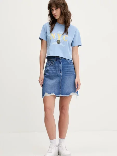 Tommy Jeans tričko modré