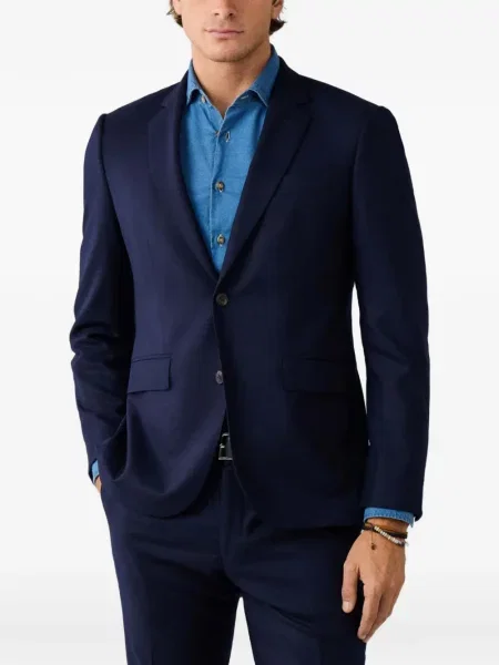 Costum Hackett London de lână albastru