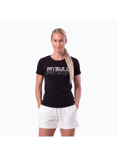 Tricou pentru femei Pitbull Protector black negru