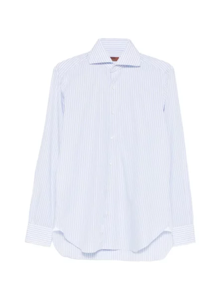 Pruhovaná košile Barba modrá