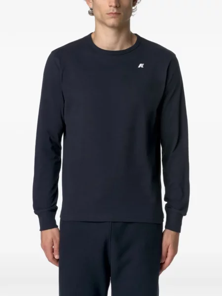 Lung tricou K-way albastru