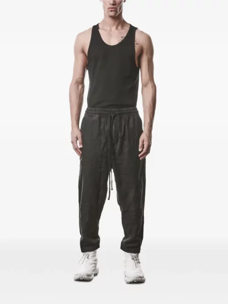 Pantaloni Thom Krom cu cordon negru