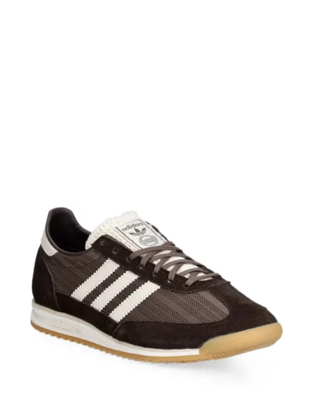 Sneakerși Adidas Campus cu șireturi din dantelă cu platformă verde