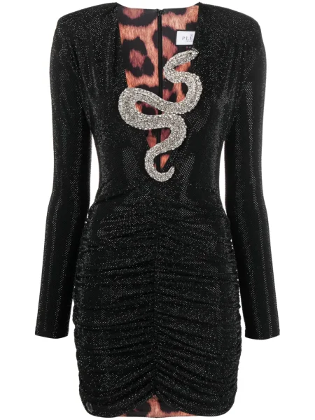 Rochie Philipp Plein de cristal negru