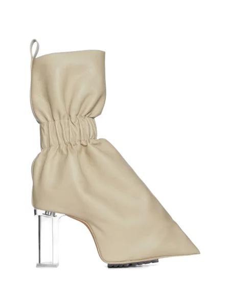 Кожени боти Rick Owens с волани