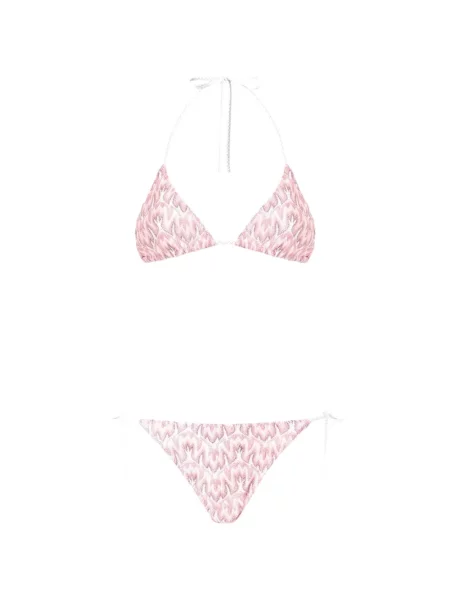 Pletene bikini Missoni ružičasta