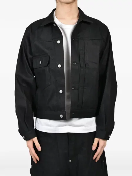 Geacă de blugi Rivet & Hide negru