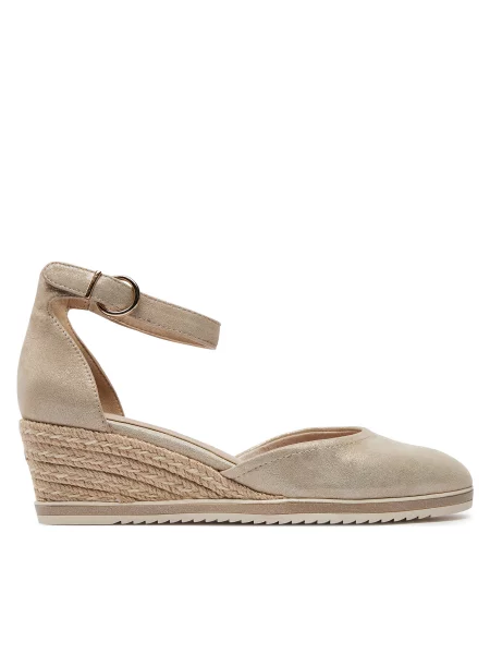 Espadrile Tamaris zlata
