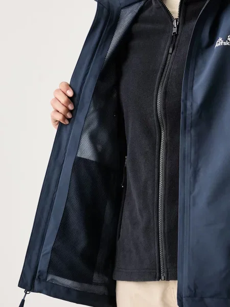 Dzseki Jack Wolfskin kék