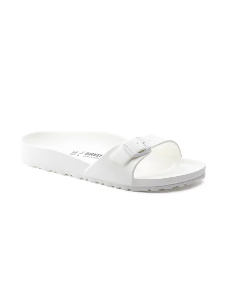 Birkenstock Madrid EVA White Narrow Fit Unisex Sandały Birkenstock Size: biały