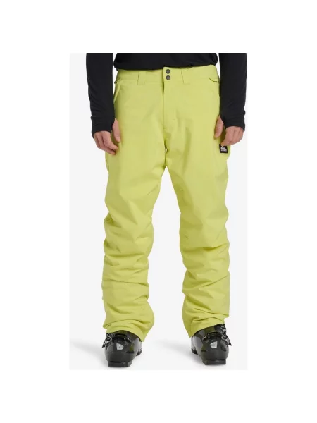 Spodnie długie Quiksilver Estate S żółte