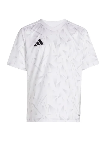 ADIDAS PERFORMANCE Funkcionális felső szürke / fekete fehér