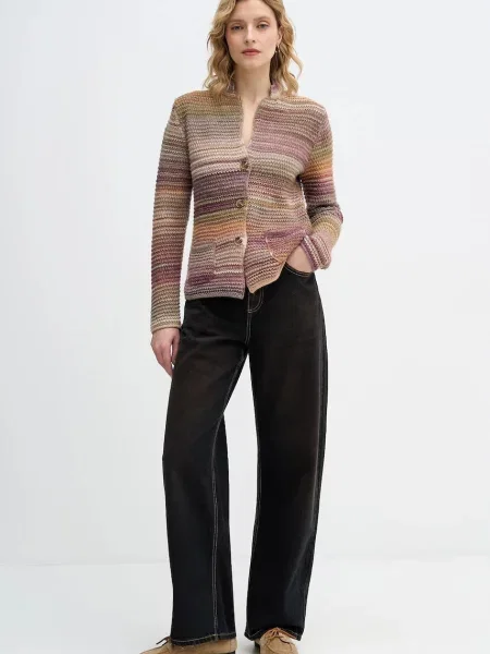 Кардиган з додаванням вовни United Colors of Benetton синій